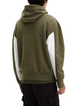 Sudadera Levis Colorblock Serif Hoodie Para Hombre