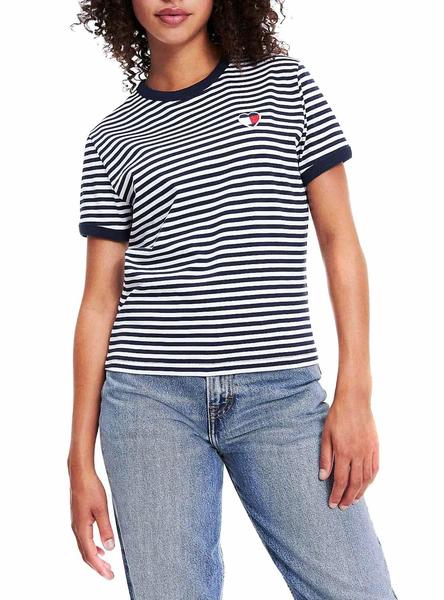 camiseta tommy jeans mujer