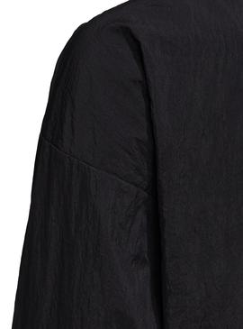 Chaqueta Adidas Large Logo Negro Para Mujer
