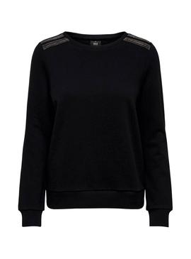 Sudadera Only Putte Negro Mujer