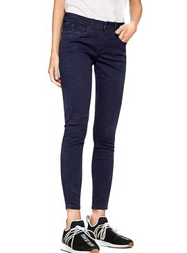 Pantalón Vaquero Pepe Jeans Lola BA68 Marino Mujer