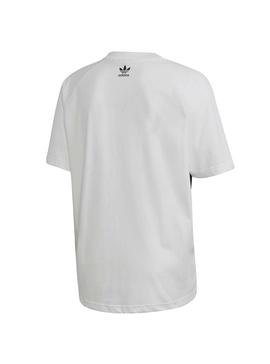 Camiseta Adidas Big Trefoil Blanco Para Hombre