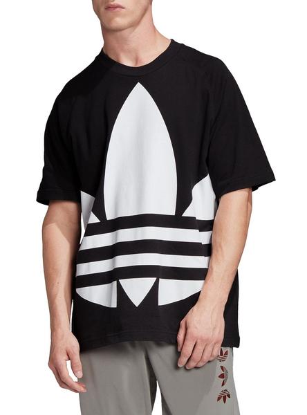 Accidental Limo lavar Camiseta Adidas Big Trefoil Negro Para Hombre