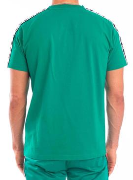 Camiseta Kappa Coen Verde Hombre