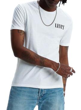 Pack Camisetas Levis Graphic Blanco Para Hombre