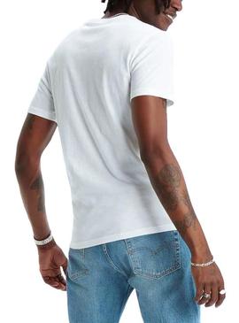 Pack Camisetas Levis Graphic Blanco Para Hombre