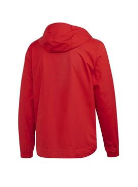 Cortavientos Adidas Lock Rojo Para Hombre