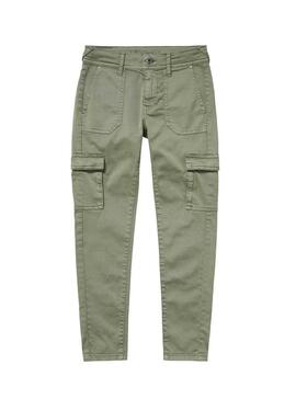 Pantalones Pepe Jeans Canyon Verde Para Niño