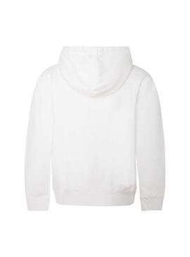 Sudadera Pepe Jeans Saymon Blanco Para Niño