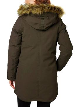 Parka Helly Hansen Longyear Verde Mujer