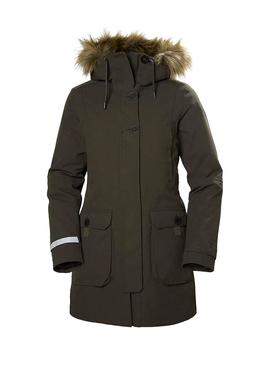 Parka Helly Hansen Longyear Verde Mujer