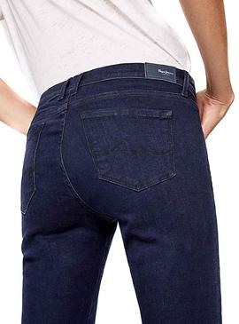 Pantalón Vaquero Pepe Jeans Lola BA68 Marino Mujer