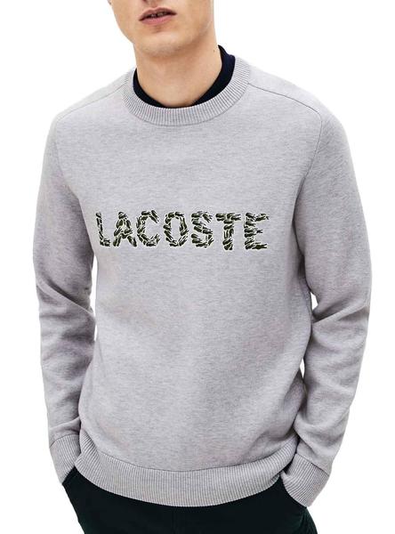 Lacoste - Sudadera Gris para Hombre