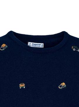 Jersey Mayoral Bordados Marino Para Niño