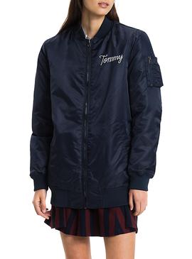 Bomber Tommy Hilfiger Nylon Azul