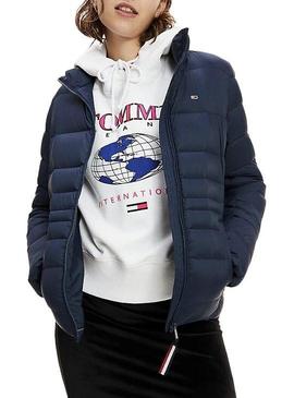 Cazadora Tommy Jeans Modern Marino Para Mujer