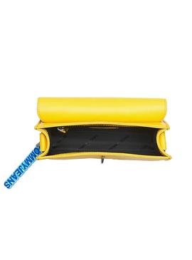 Bolso Tommy Jeans Bold Crossover Amarillo Mujer