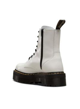 Botas Dr Martens Retro Jadon 8 EYE Blanco Mujer