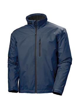 Cazadora Helly Hansen Crew Midlayer Azul y Verde