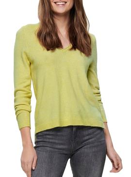 Jersey Only Lesly Amarillo Mujer