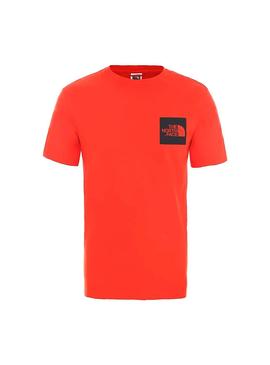 Camiseta The North Face Fine Rojo Hombre