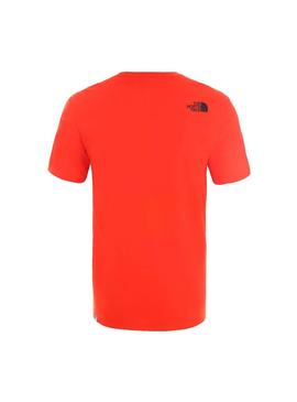 Camiseta The North Face Fine Rojo Hombre