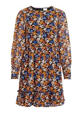 Vestido Vila Taba Flores