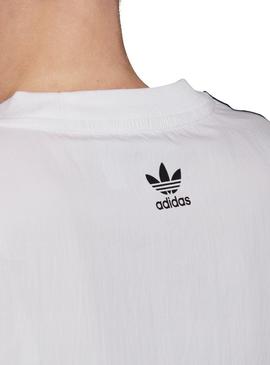 Camiseta Adidas Fiorucci Blanco Mujer