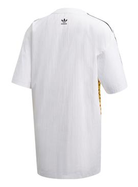 Camiseta Adidas Fiorucci Blanco Mujer