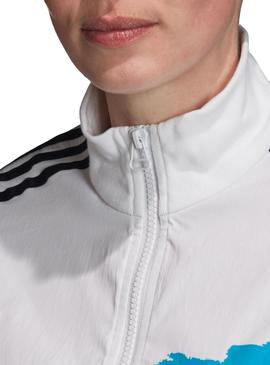 Sudadera Adidas Fiorucci Blanco Mujer