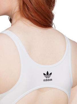 Body Adidas Fiorucci Blanco Mujer