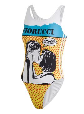 Body Adidas Fiorucci Blanco Mujer