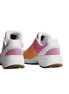 Zapatillas Tommy Jeans Colorblock Rosa Mujer