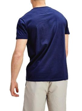 Camiseta Tommy Jeans Corp Azul Hombre