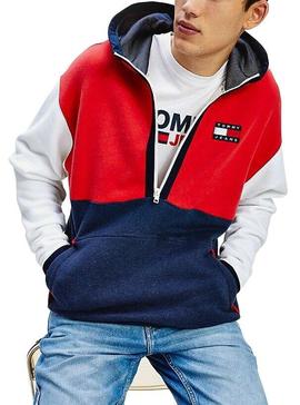 Sudadera Tommy Jeans Color Hoodie Hombre