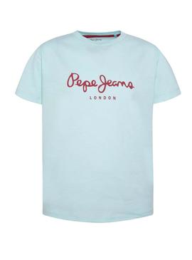 Camiseta Pepe Jeans Art Azul Niño