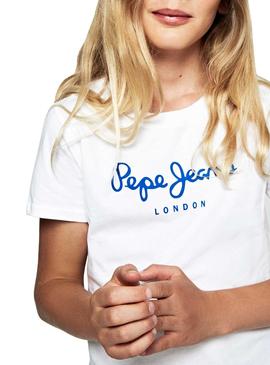 Camiseta Pepe Jeans Art Blanco Niño