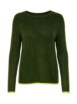 Jersey Only Nadine Verde Mujer