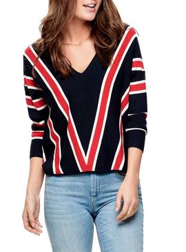 Jersey Only Laya Azul Marino Mujer