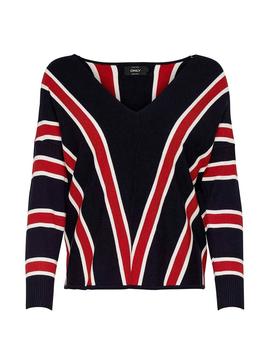 Jersey Only Laya Azul Marino Mujer