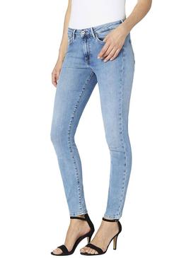 Vaquero Pepe Jeans Mia Lavado Mujer