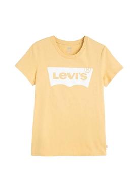 Camiseta Levis BW Amarillo Mujer