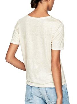 Camiseta Pepe Jeans Lua Lino Mujer