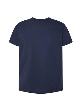 Camiseta Pepe Jeans Trey Marino Hombre