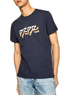 Camiseta Pepe Jeans Theo Marino Hombre