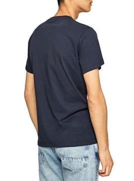 Camiseta Pepe Jeans Theo Marino Hombre