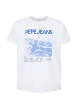 Camiseta Pepe Jeans Sheldon Blanco Hombre