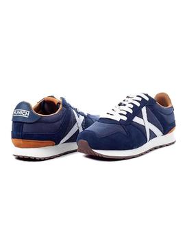 Zapatillas Munich Massana 320 Azul Hombre