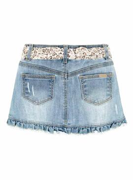 Falda Vaquera Mayoral Fantasia Bleached para Niña
