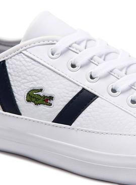 Zapatilla Lacoste Sideline Blanco Mujer